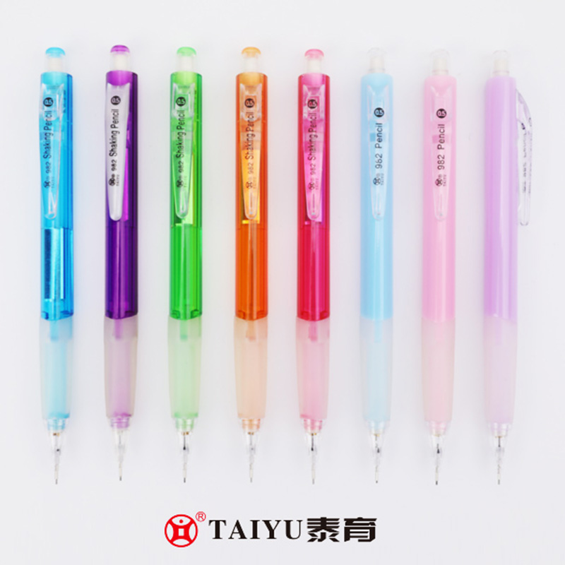 استفاده دانش آموزی از Shake Pen With Mechanical Pencil L982 با نگهدارنده قلم مثلثی